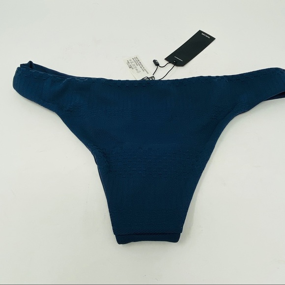 TAVIK Ali Textured Navy Blue Bikini Bottom Large - Picture 7 of 16